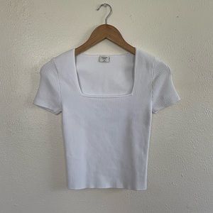 (SOLD) Abercrombie Square Neck Top